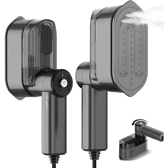 Quuejenl Other - Travel Steamer for Clothes Small Iron - 1000W Portable Steamer & Mini Iron,10s F